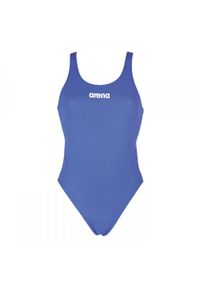 Strój kąpielowy damski jednoczęściowy Arena Solid. Kolor: niebieski #1