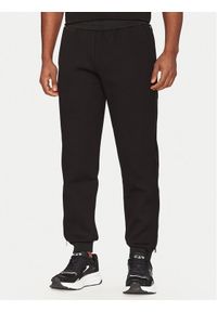 EA7 Emporio Armani Spodnie dresowe 7M000144 AF13538 UC001 Czarny Regular Fit. Kolor: czarny. Materiał: syntetyk, bawełna #1