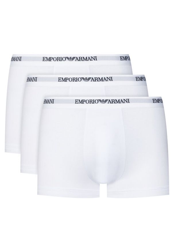 Emporio Armani Underwear Komplet 3 par bokserek EM000259 AF14132 M0066 Biały. Kolor: biały. Materiał: bawełna