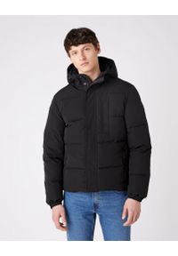 Wrangler - KURTKA MĘSKA PUCHOWA WRANGLER THE BODYGUARD BLACK W4C8WW100 112129105. Materiał: puch #1