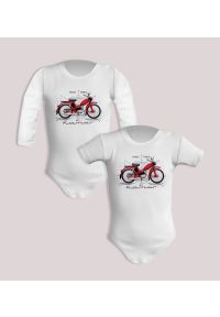 nikiniki - Komar — body (Rozmiar: 12M; Długość rękawa: długi; Rodzaj nadruku: Komar). Materiał: bawełna. Wzór: nadruk #1