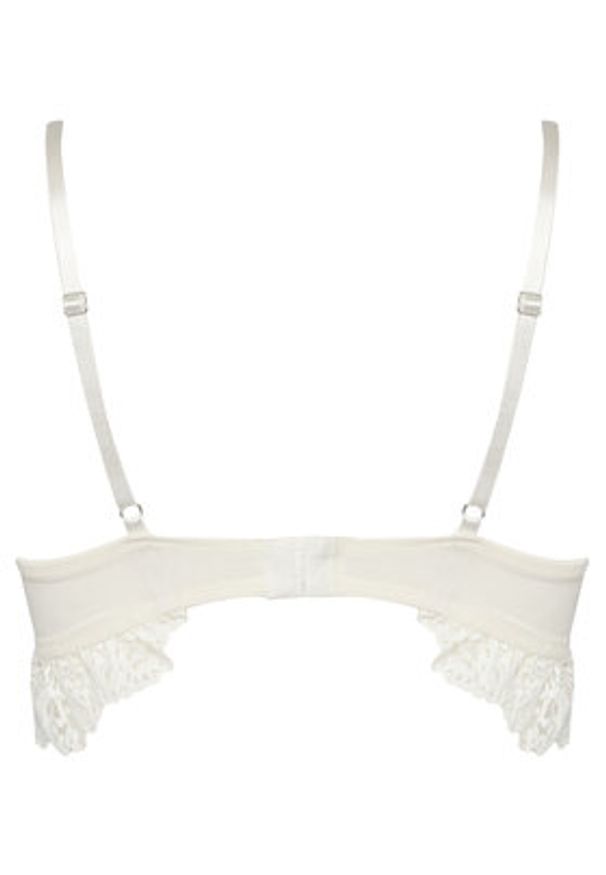 Hunkemöller Biustonosz z fiszbiną 302382 Écru. Materiał: syntetyk