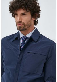 PAUL & SHARK - Paul&Shark kurtka męska kolor granatowy przejściowa. Okazja: na co dzień. Kolor: niebieski. Materiał: poliester, włókno. Styl: casual #3