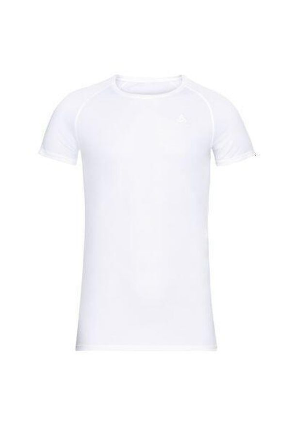 Odlo - Koszulka z krótkim rękawem męska ODLO Active F-Dryight Eco. Kolor: biały. Długość rękawa: krótki rękaw. Długość: krótkie. Sport: fitness