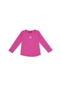 LEONE 1947 APPAREL - Dziewczęca koszulka Leone z długim rękawem Pink Girl. Kolor: różowy. Długość rękawa: długi rękaw. Długość: długie. Sport: joga i pilates