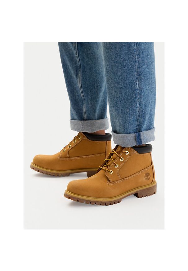 Trapery Timberland. Kolor: brązowy