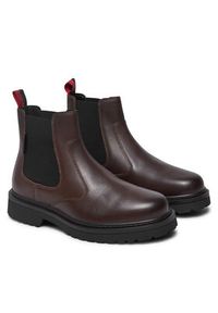 Tommy Jeans Sztyblety Tjm Chelsea Boot EM0EM01469 Brązowy. Kolor: brązowy. Materiał: skóra #4