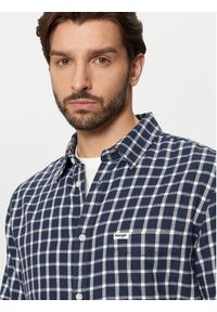 Lee Koszula 112356771 Niebieski Regular Fit. Kolor: niebieski. Materiał: bawełna #5