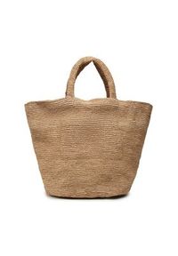 Manebi Torebka Natural Raffia Summer Bag V 2.2 AD Brązowy. Kolor: brązowy #4