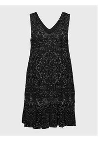 Pieces Sukienka koktajlowa Delphia 17130727 Czarny Loose Fit. Kolor: czarny. Materiał: syntetyk. Styl: wizytowy #3