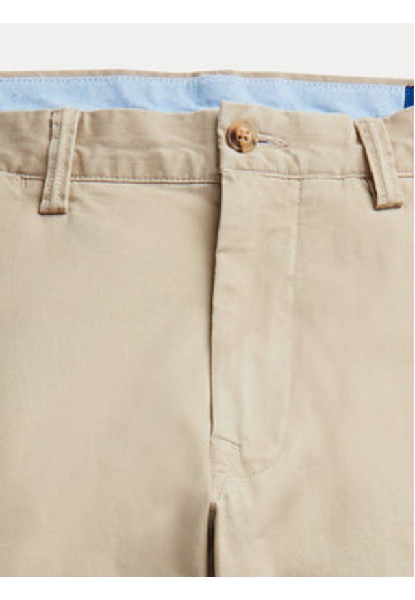 Polo Ralph Lauren Chinosy 710778778001 Beżowy Slim Fit. Kolor: beżowy. Materiał: bawełna