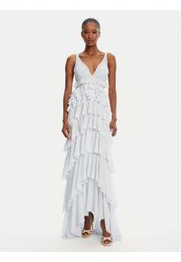 Elisabetta Franchi Sukienka koktajlowa AB-R42-52E2-V680 Różowy Regular Fit. Kolor: różowy. Materiał: syntetyk. Styl: wizytowy