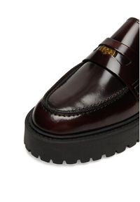 Gino Rossi Loafersy C-CARRIE1 Bordowy. Kolor: czerwony. Materiał: skóra #4