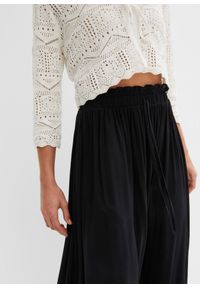 bonprix - Spódnica z dżerseju z wiskozy. Kolor: czarny. Materiał: jersey, wiskoza #2