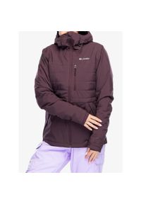 columbia - Kurtka ocieplana damska Columbia Powdered Peak Insulated Jacket. Kolor: fioletowy