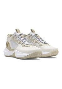 Buty koszykarskie Under Armour Lockdown 6. Kolor: biały. Sport: koszykówka