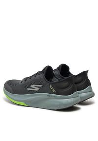 skechers - Skechers Sneakersy Slip-ins: GO WALK Max Walker 216584/CCBK Czarny. Kolor: czarny. Materiał: materiał #4