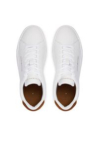 TOMMY HILFIGER - Tommy Hilfiger Sneakersy FM0FM05367 Biały. Kolor: biały. Materiał: skóra #4