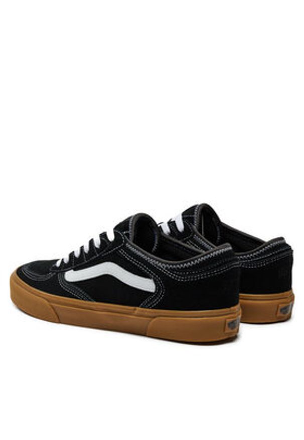 Vans Tenisówki Rowley Classic VN0A4BTT9X11 Czarny. Kolor: czarny. Materiał: skóra, zamsz