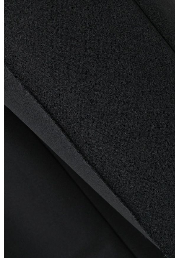 Vero Moda - Spodnie. Stan: podwyższony. Kolor: czarny. Materiał: tkanina