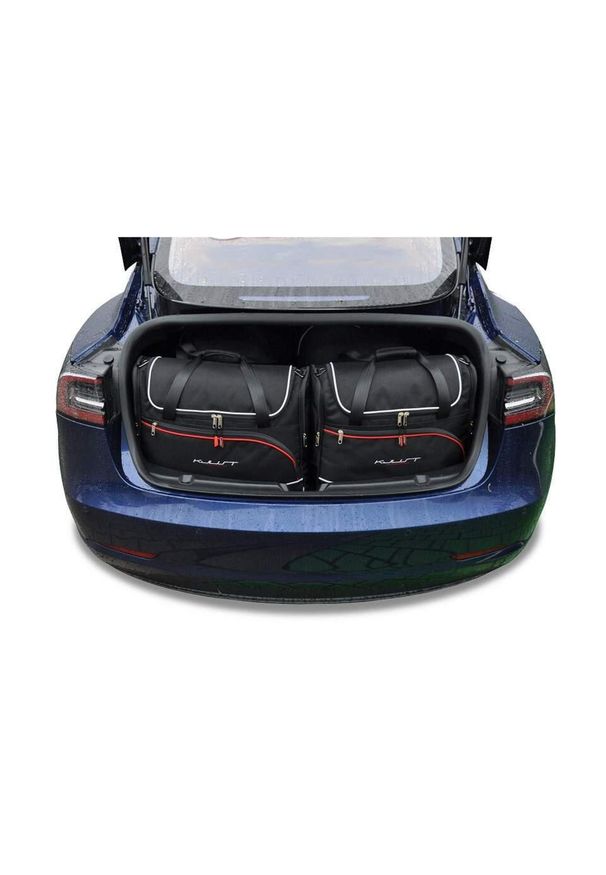 KJUST - Torby Do Bagażnika Tesla Model 3 Ev 2017-2023 5Szt Kjust. Kolor: czarny. Styl: sportowy