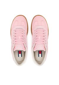 Tommy Jeans Sneakersy The Greenwich Textile EN0EN02805 Różowy. Kolor: różowy. Materiał: materiał #2