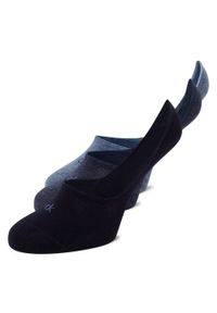 Calvin Klein Skarpety w 3-paku Mężczyźni Bawełna niebieski jednolity, 43-46. Kolor: niebieski. Materiał: bawełna. Wzór: jednolity