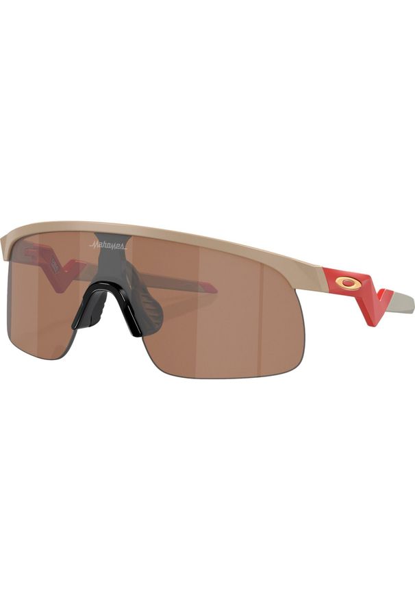 Okulary przeciwsłoneczne Oakley Resistor (Youth Fit) Patrick Mahomes II. Kolor: czerwony. Sport: turystyka piesza
