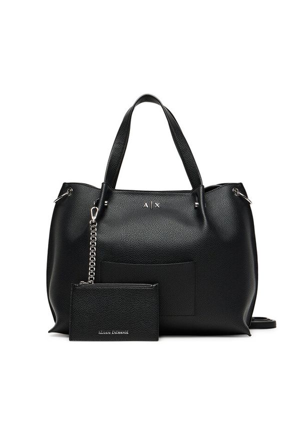 Torebka Armani Exchange. Kolor: czarny