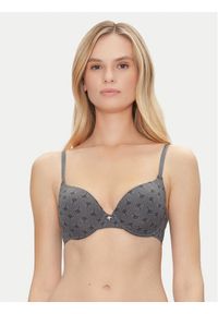 JOOP! Biustonosz z fiszbiną 10223872 Szary. Kolor: szary. Materiał: syntetyk