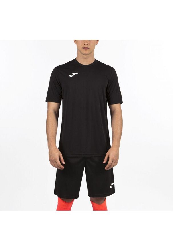 Koszulka do biegania dla dzieci Joma Combi. Kolor: czarny. Sport: bieganie