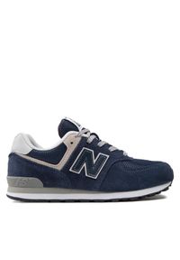 New Balance Sneakersy GC574EVN Granatowy. Kolor: niebieski. Materiał: zamsz, skóra