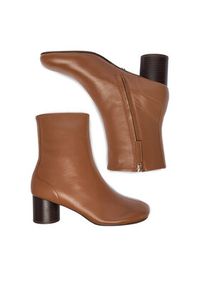 Gino Rossi Botki EO-HALA-VI887 Brązowy. Kolor: brązowy. Materiał: skóra #7