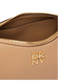 DKNY Torebka Remy R423AE54 Beżowy. Kolor: beżowy. Materiał: skórzane #6