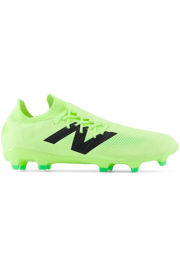 Korki męskie New Balance FURON DESTROY FG V7+ SF2FL75 - zielone. Kolor: zielony. Materiał: nylon. Szerokość cholewki: normalna. Sport: piłka nożna