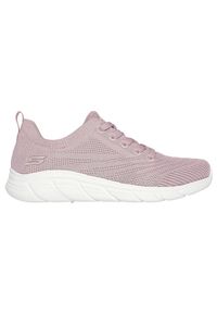 skechers - Buty damskie SKECHERS BOBS Sport B Flex Lo różowe 117591-BLSH lekkie 37. Kolor: biały. Model: Skechers Sport