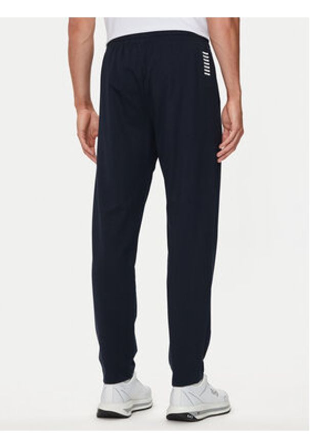 EA7 Emporio Armani Spodnie dresowe 8NPP65 PJVRZ 1562 Granatowy Regular Fit. Kolor: niebieski. Materiał: bawełna
