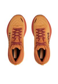 HOKA - Hoka Buty do biegania Bondi 8 1123202 Pomarańczowy. Kolor: pomarańczowy. Materiał: materiał #3