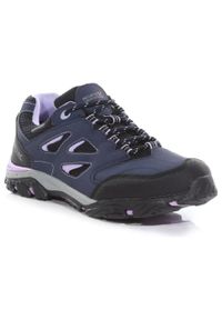 Regatta - Buty trekkingowe dziecięce Holcombe Low. Kolor: niebieski. Materiał: poliester