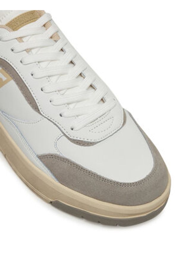 Napapijri Sneakersy Dust NP0A4IQZ Biały. Kolor: biały. Materiał: skóra