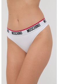 Moschino Underwear - Stringi (2-pack). Kolor: biały