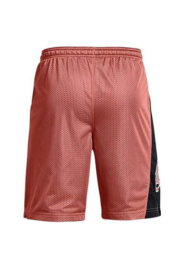 Spodnie sportowe męskie Under Armour 1374303604. Kolor: różowy. Materiał: materiał, syntetyk. Długość: krótkie