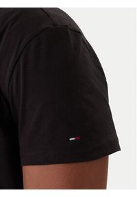 Tommy Jeans T-Shirt Sign Spray DM0DM22319 Czarny Regular Fit. Kolor: czarny. Materiał: bawełna #5
