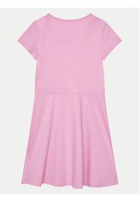 GAP - Gap Sukienka codzienna 404809 Różowy Regular Fit. Okazja: na co dzień. Kolor: różowy. Materiał: bawełna. Typ sukienki: proste. Styl: casual #3
