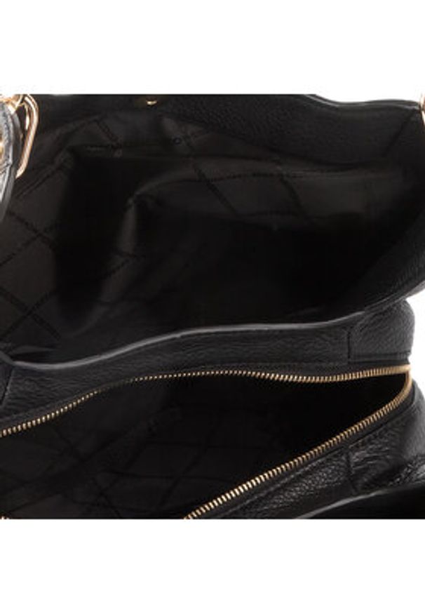 MICHAEL Michael Kors Torebka Lillie 30T9G0LE3L Czarny. Kolor: czarny. Materiał: skórzane
