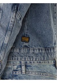 G-Star RAW - G-Star Raw Kurtka jeansowa Kitoh 3D D26776 E207 Niebieski Regular Fit. Kolor: niebieski. Materiał: bawełna