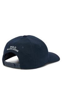 Polo Ralph Lauren Czapka z daszkiem 211977396001 Granatowy. Kolor: niebieski. Materiał: poliester, materiał