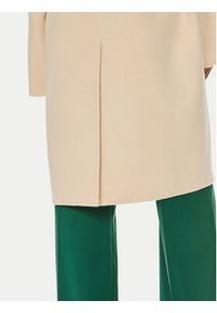 Weekend Max Mara Płaszcz wełniany Eris 2425016011 Beżowy Oversize. Kolor: beżowy. Materiał: wełna #5