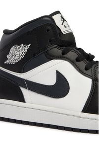 Nike Sneakersy Air Jordan 1 Mid DQ8426 010 Czarny. Kolor: czarny. Materiał: skóra. Model: Nike Air Jordan #3