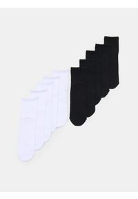Sinsay - Długie skarpetki z bawełną 10 pack - wielobarwny. Materiał: bawełna #1